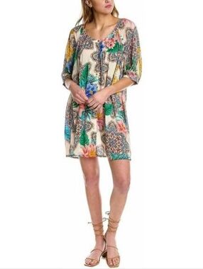 Johnny Was Bryony mini dress size large